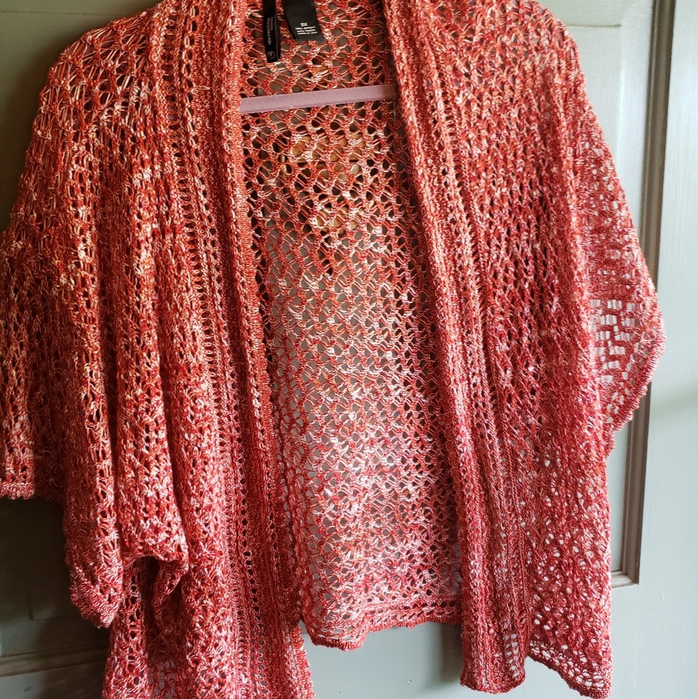 Short sleeve cardigan